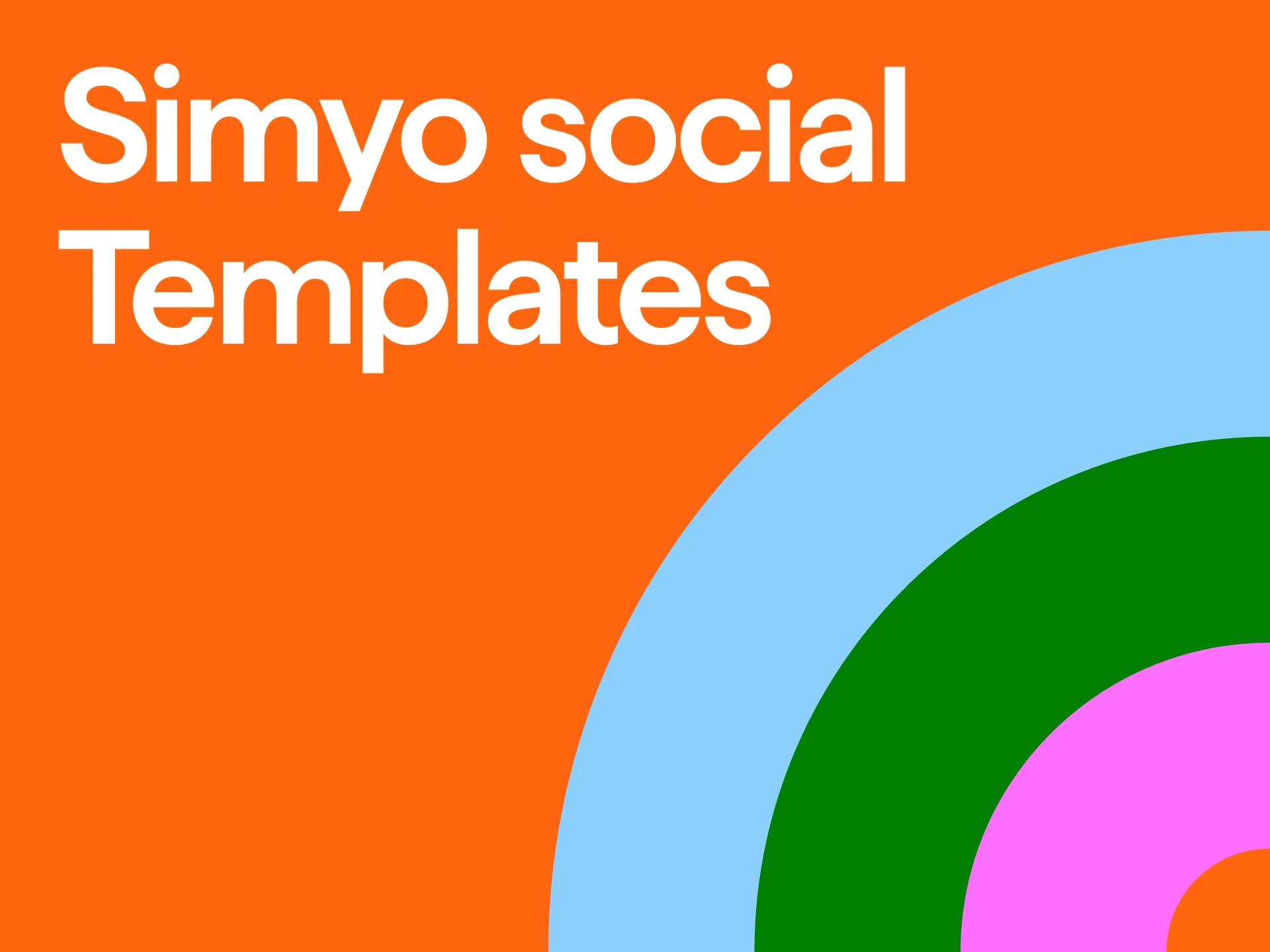 Simyo: Guidelines and Templates for Social Media